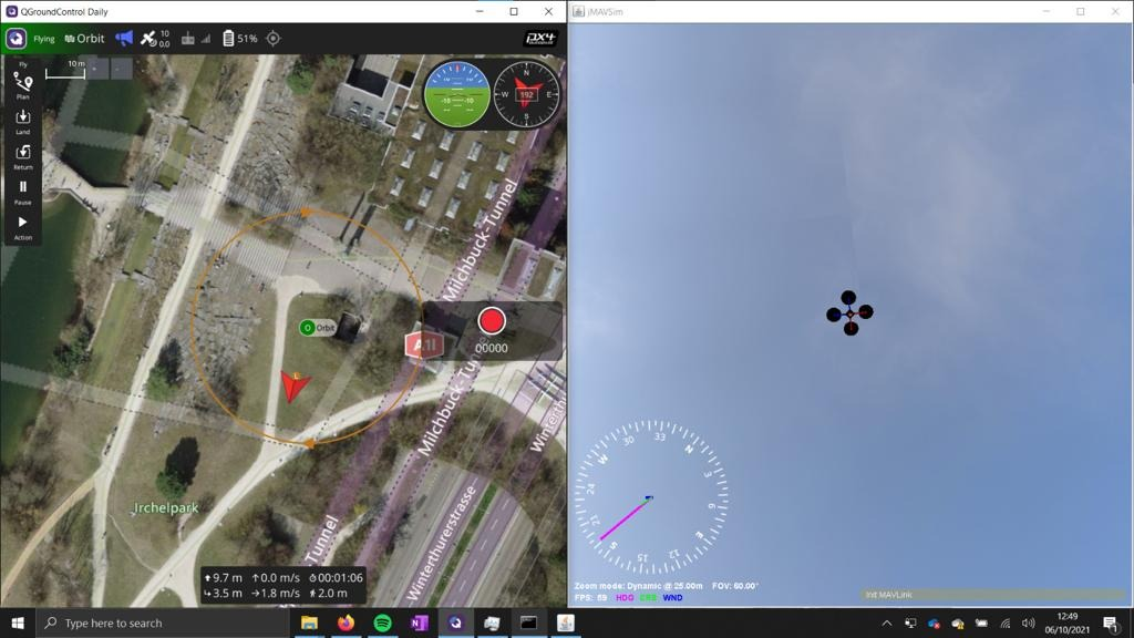 The Ardupilot software